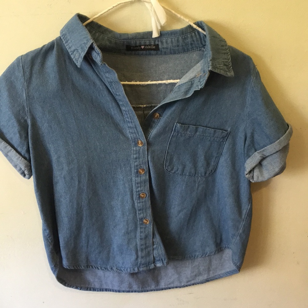 Brandy Melville denim shirt